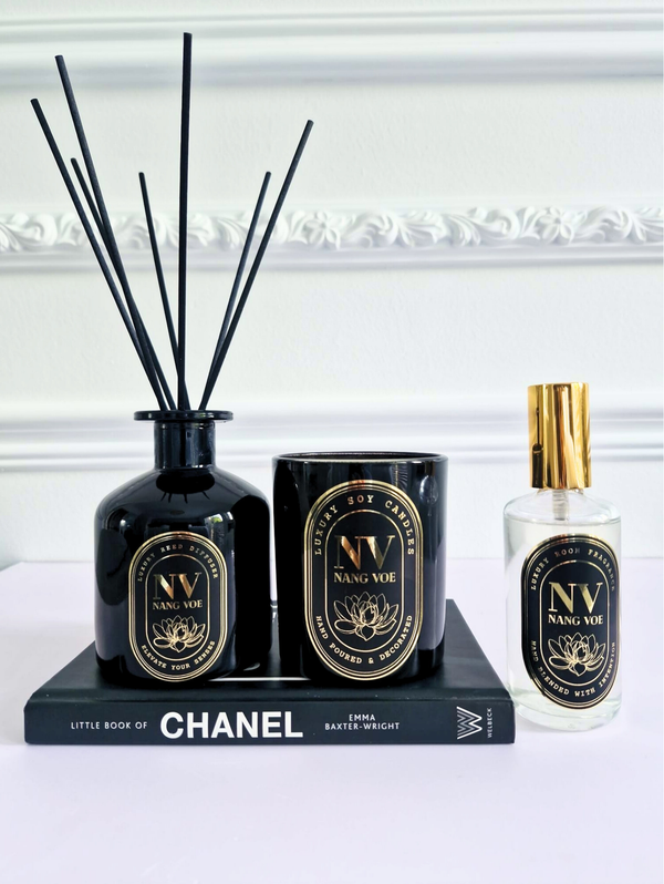 Peony Cashmere Diffuser + Candle + Mist Bundle